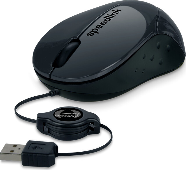 Speedlink - Beenie Mobile Mouse - Wired Usb, Black