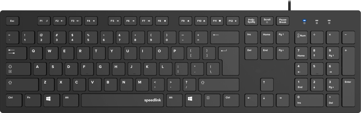 Speedlink - Niala Keyboard, Black - Us Layout