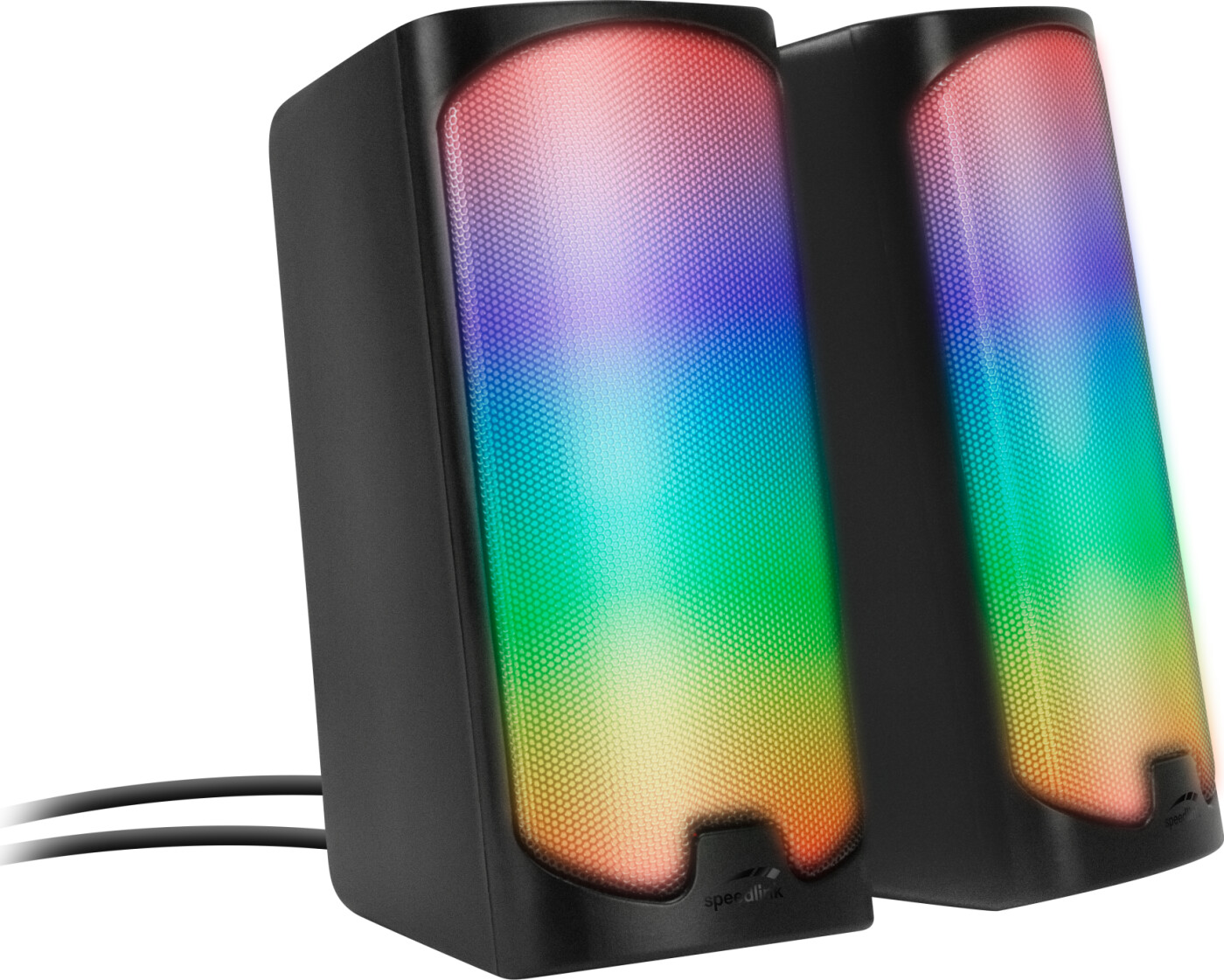 Speedlink - Tonos Rgb Gaming Stereo Speaker, Black