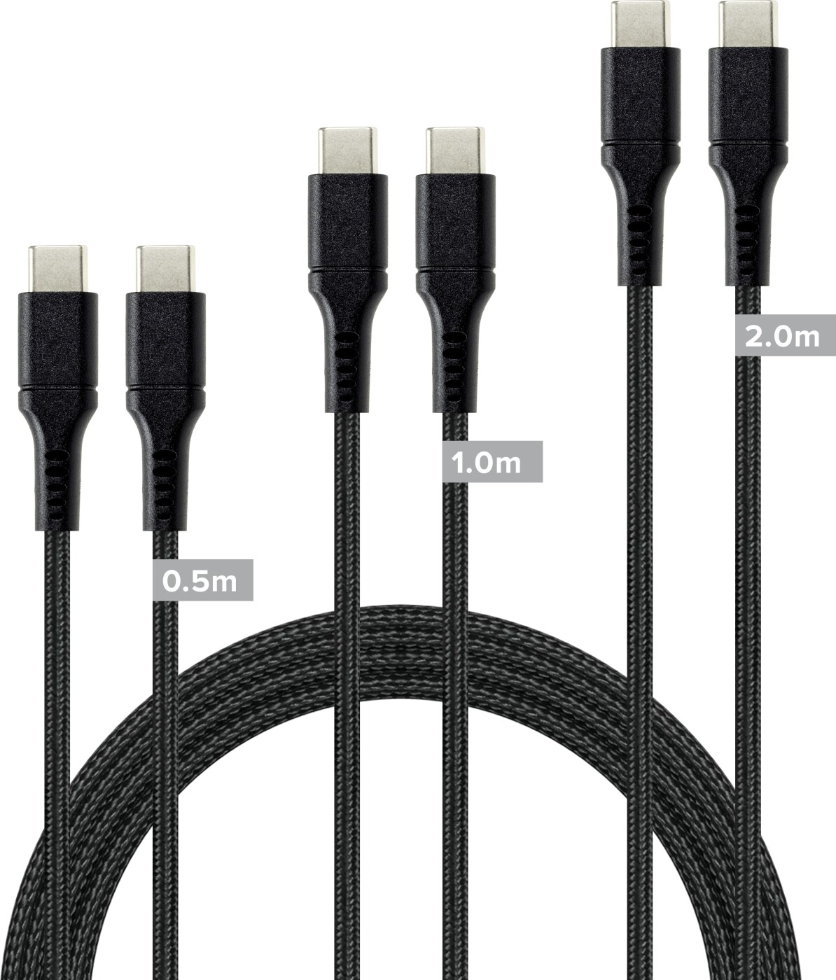 Speedlink - Usb-c To Usb-c Cable Set, Black