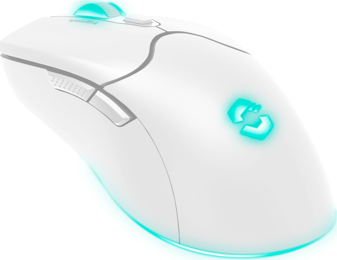 Speedlink - Velox Rechargeable Rgb Wireless Gaming Mouse - White