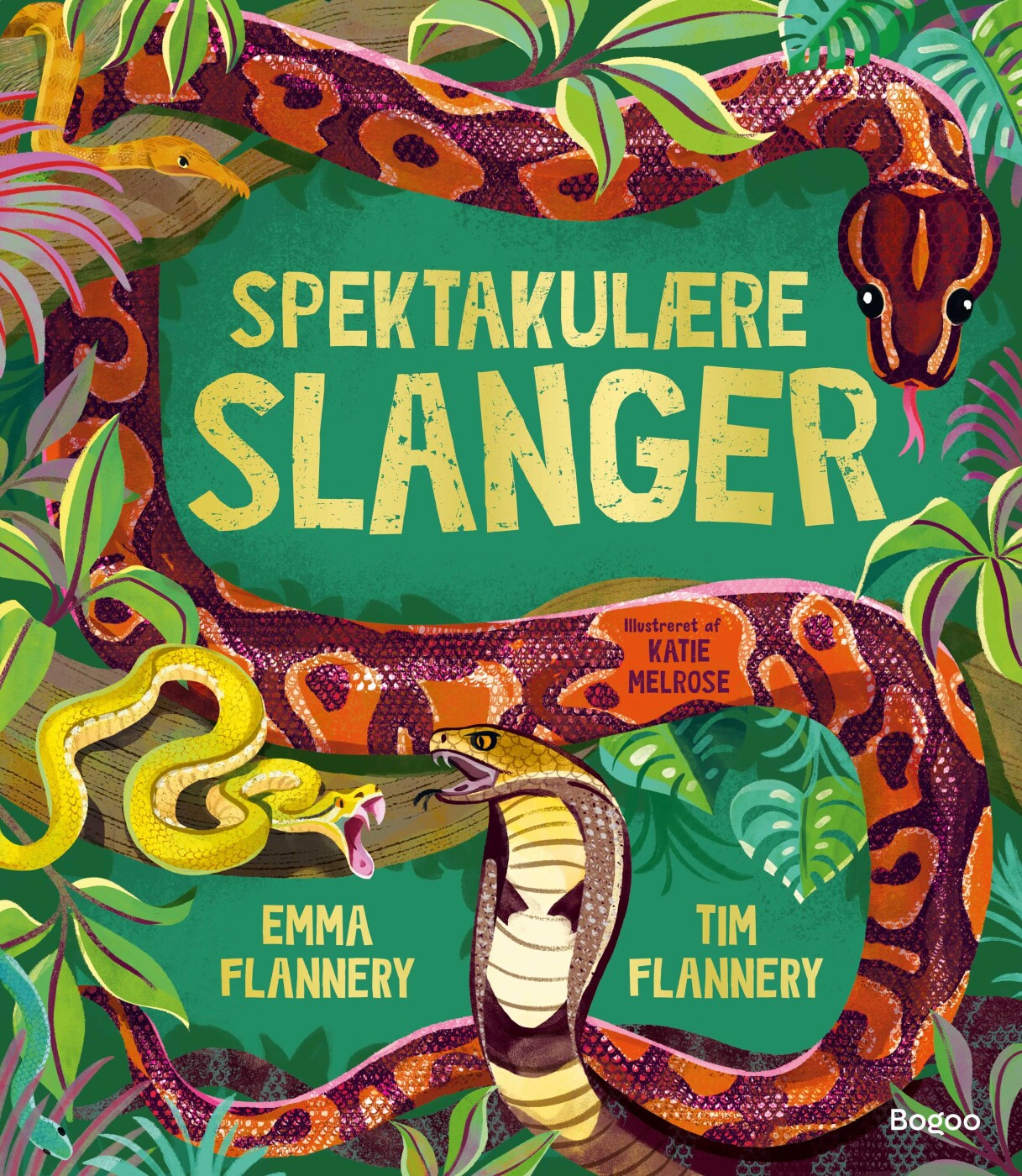 Spektakulære Slanger - Tim Flannery - Bog