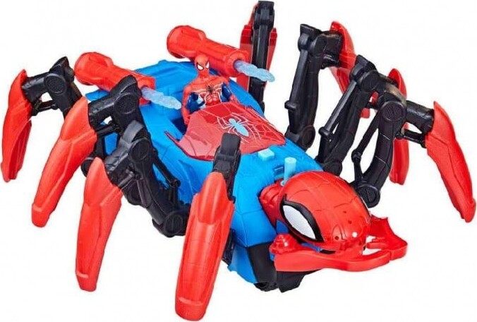 Se Spider-man Legetøj - Crawl 'n Blast Spider - Web Splashers hos Gucca.dk