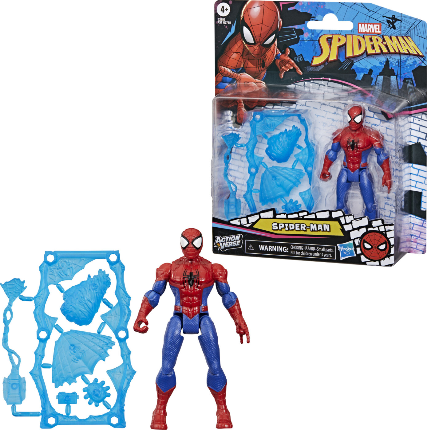 Spider-man - Figur Med Udstyr 11 Cm Spider-man