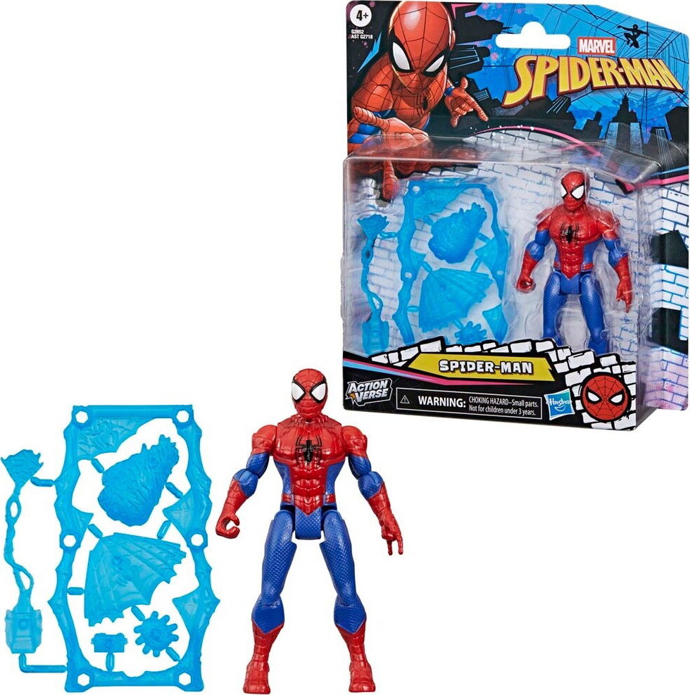 Spider-man - Figur Med Udstyr - 11,4 Cm - Marvel - Hasbro G2852