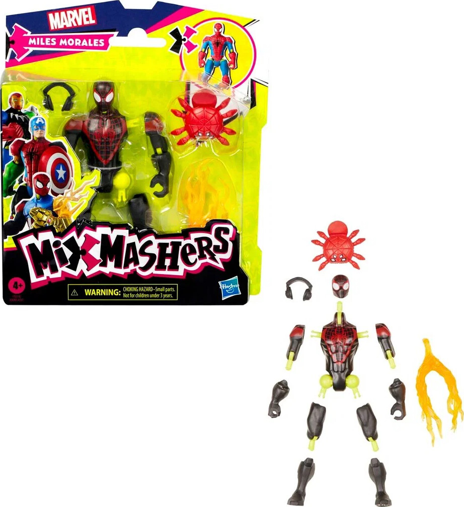 Spider-man - Mixmashers Figur 12 Cm Assorterede