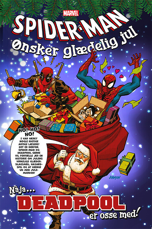 Spider-man ønsker Glædelig Jul - Bog