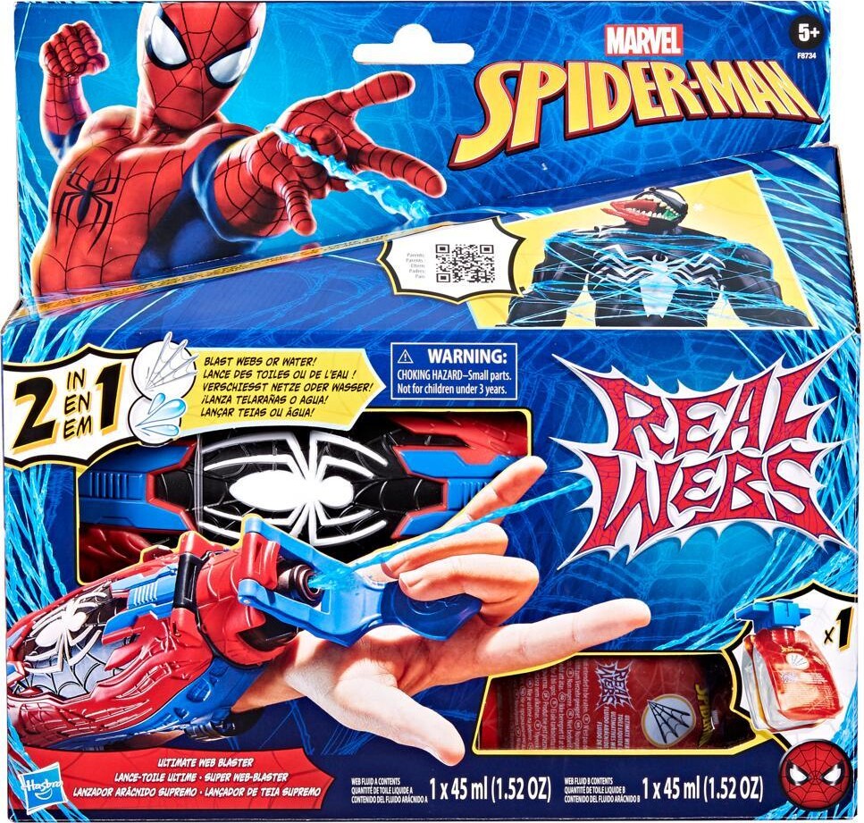 Spider-man - Real Webs Ultimate Web Blaster - Hasbro F8734