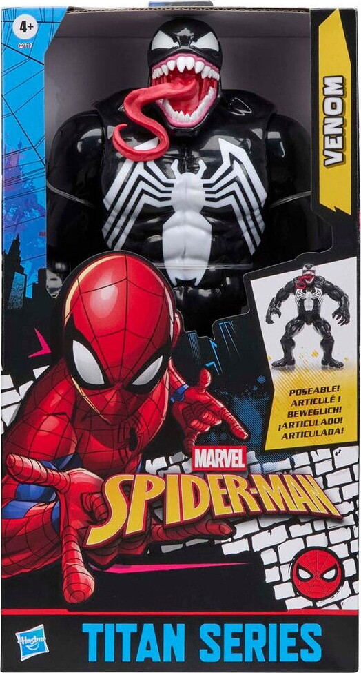 Spider-man - Venom Titan Series Figur V2 - 30 Cm - Hasbro G2717