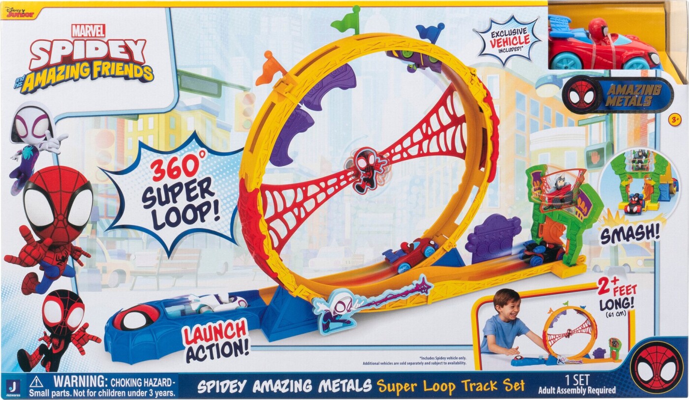 Spidey - Amazing Metals Super Loop Track Set