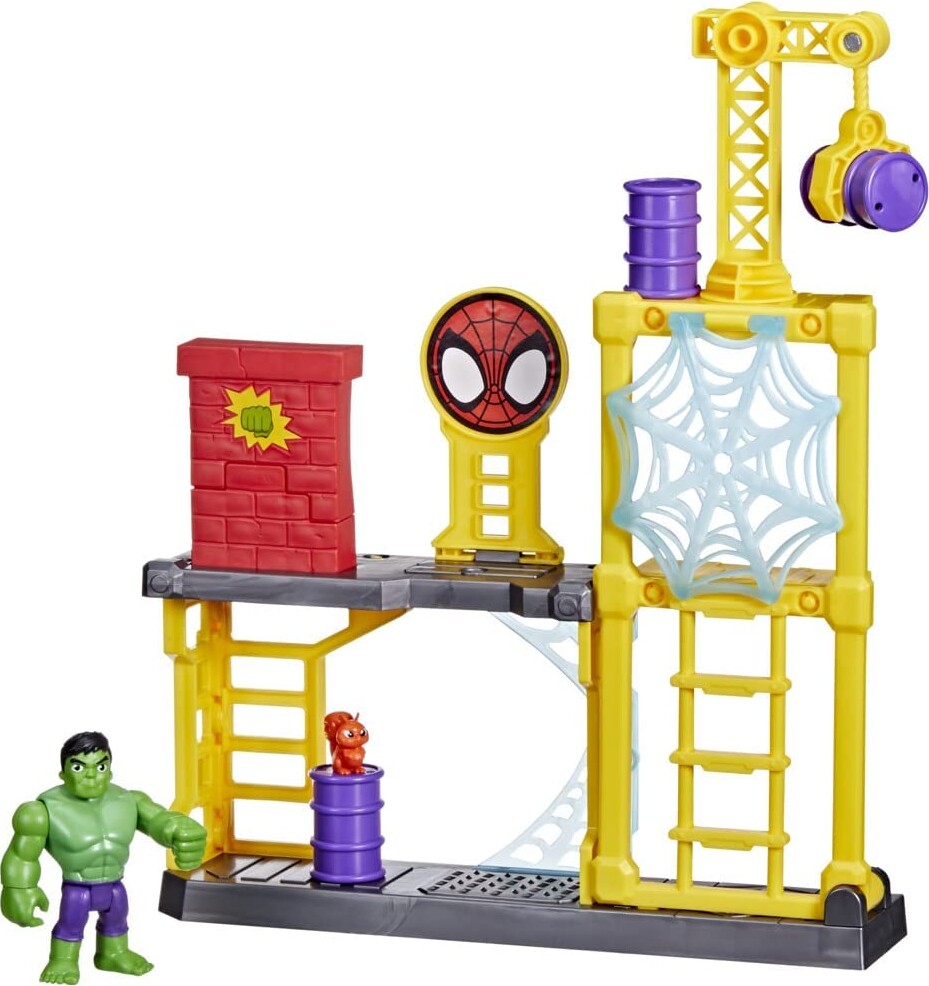 Spidey And His Amazing Friends - Power Smash Hulk Legesæt