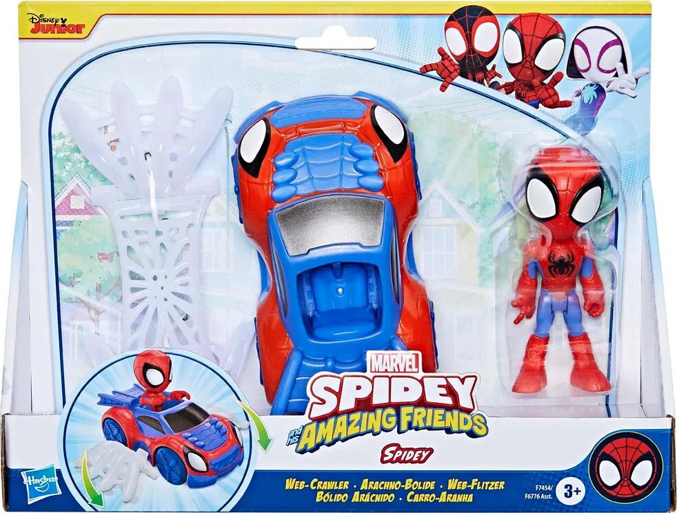 Spidey And His Amazing Friends - Spidey Web-crawler - Hasbro F7454