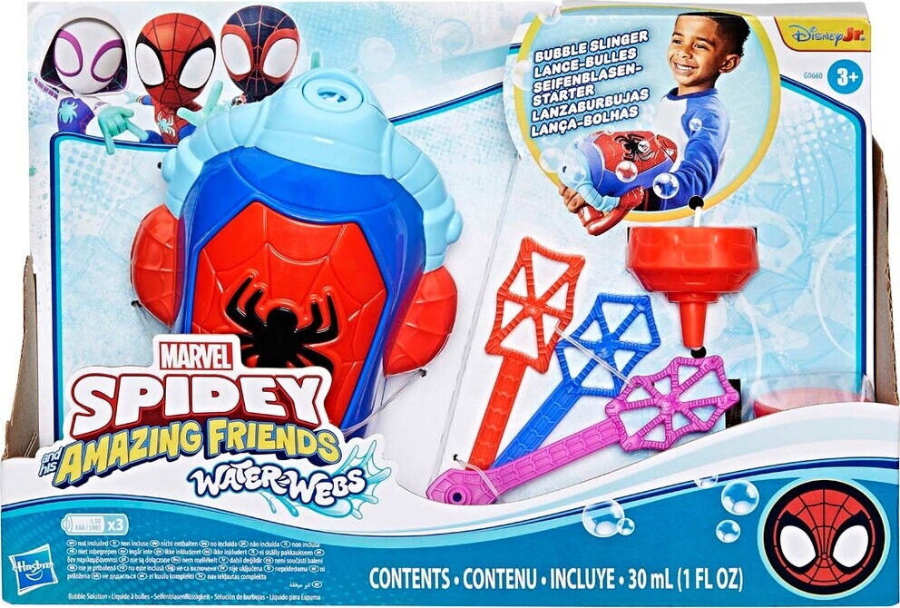 Spidey & Friends - Water-webs Bubble-slinger - Hasbro G0660