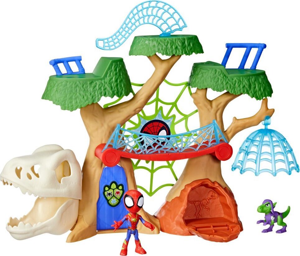 Spidey & His Amazing Friends - Dinowebs Treehouse (f9477)