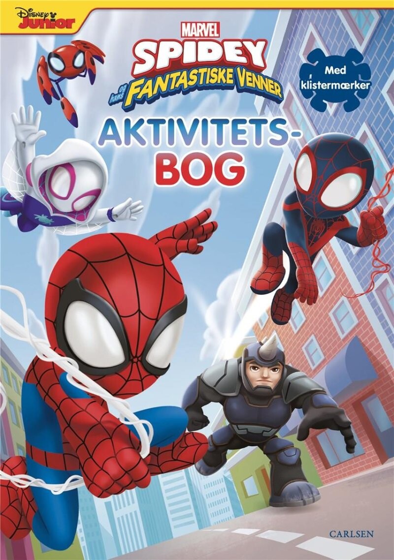 Spidey Og Hans Fantastiske Venner Aktivitetsbog - 6 Stk