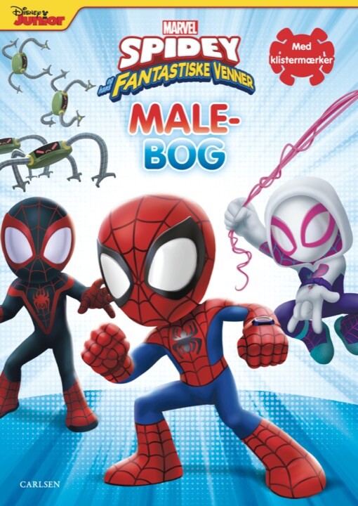 Spidey Og Hans Fantastiske Venner Malebog - 6 Stk - Bog