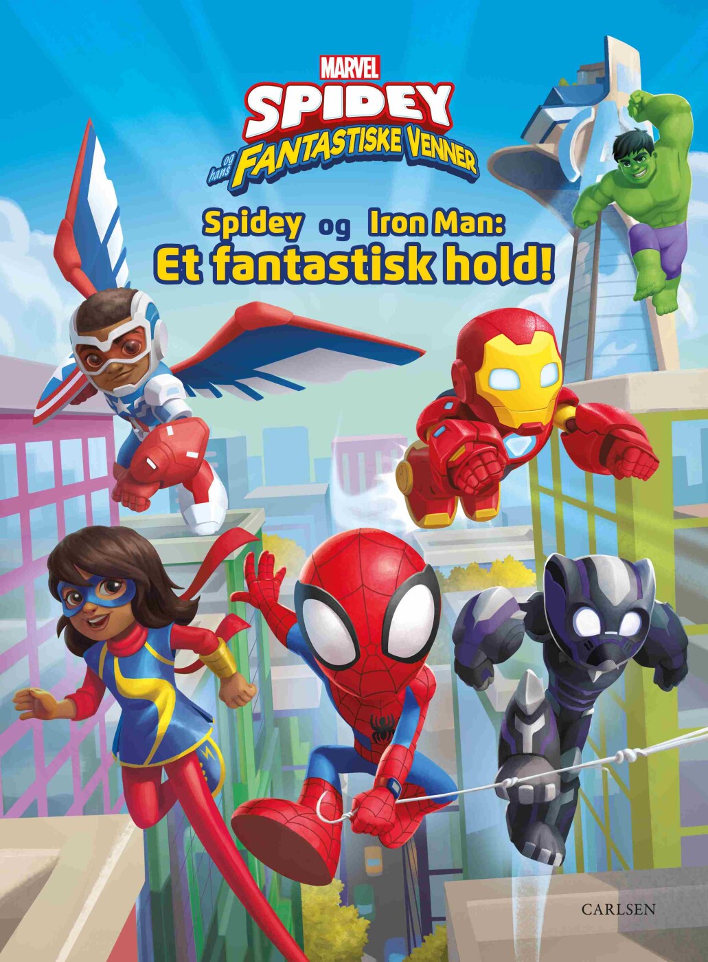 Spidey Og Iron Man: Et Fantastisk Hold - Bog
