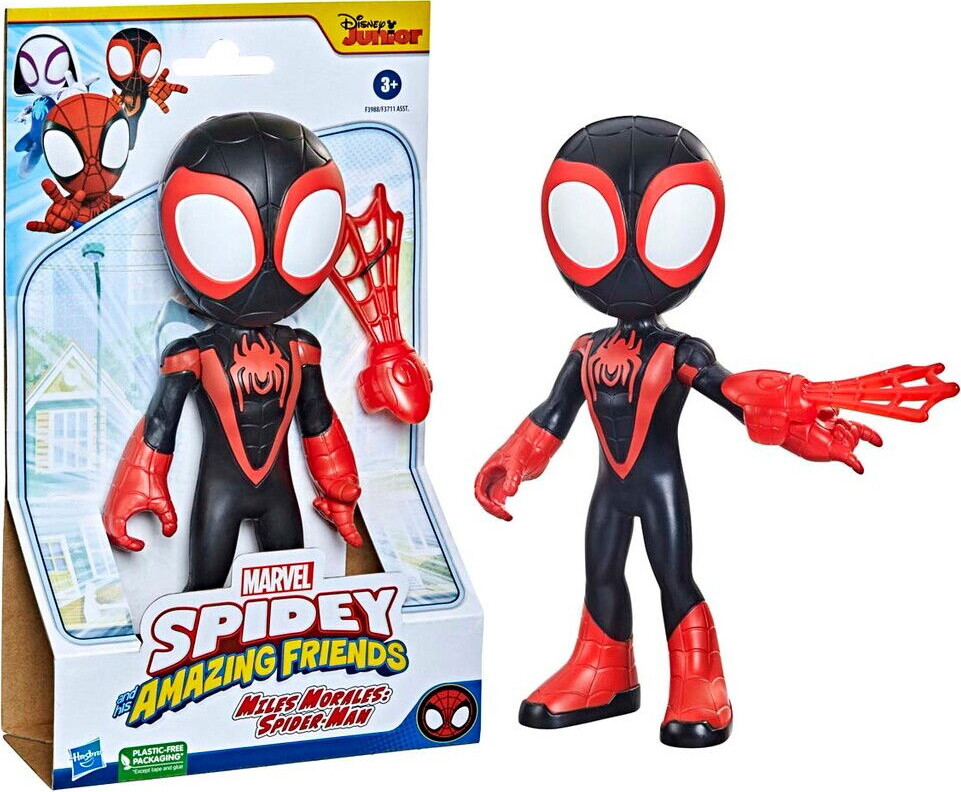 Spidey & Friends - Miles Morales Figur - 22,5 Cm - Hasbro F3988