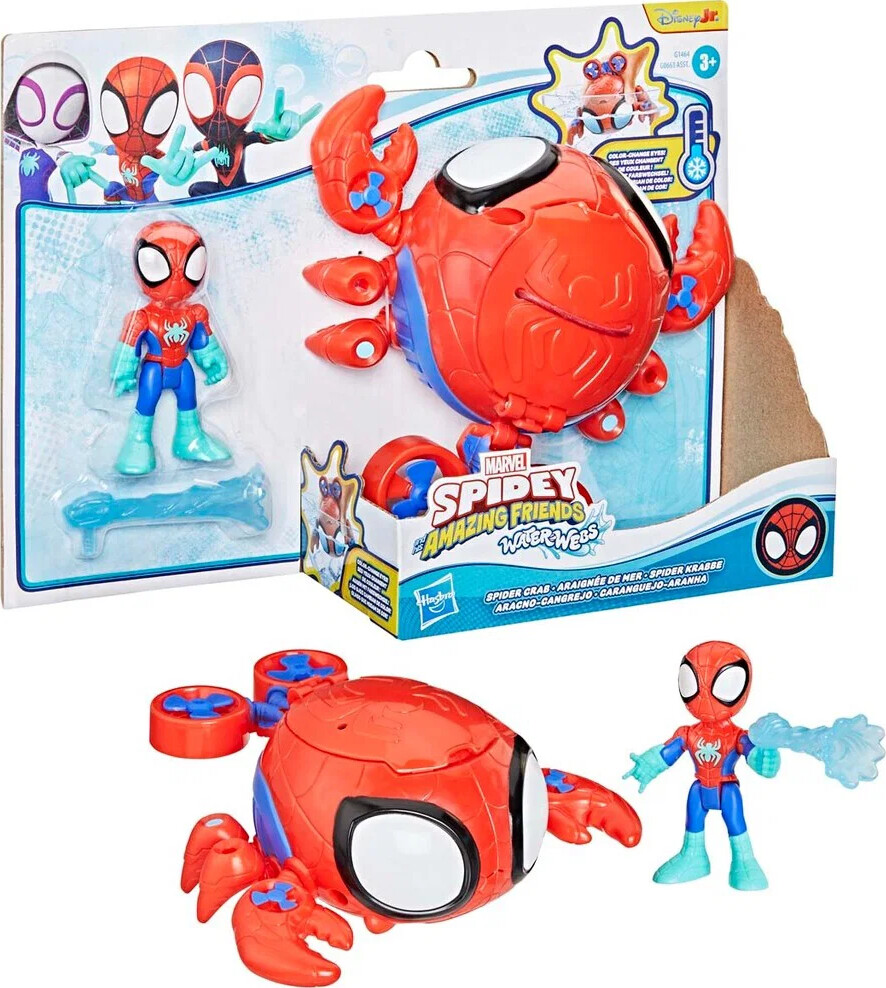 Spidey & Friends - Water Webs Figur - Assorteret - Hasbro G0663