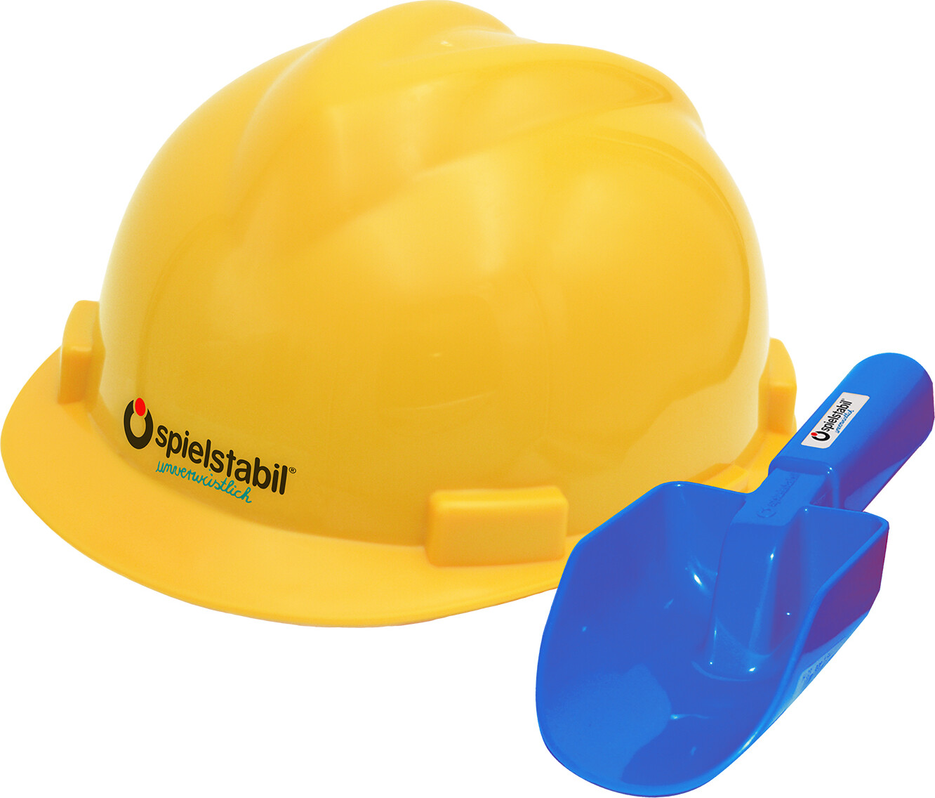 Spielstabil - Hjelm Og Sandskovl - Byggemester