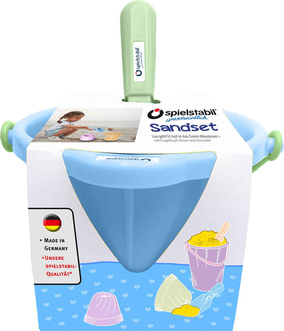 Spielstabil - Sandsæt 3 Dele - Sandkage - Pastel