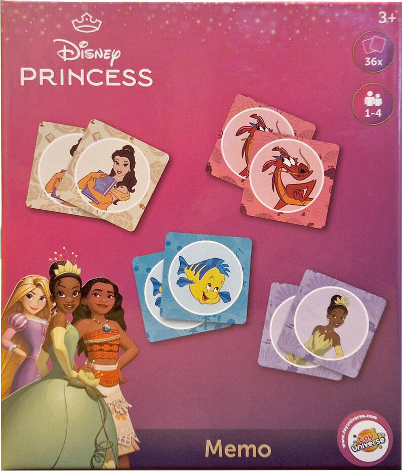 Disney Princess - Memo Huskespil
