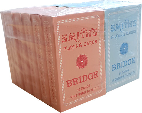 Kvalitets Spillekort Smiths - 1 Stk - Assorteret