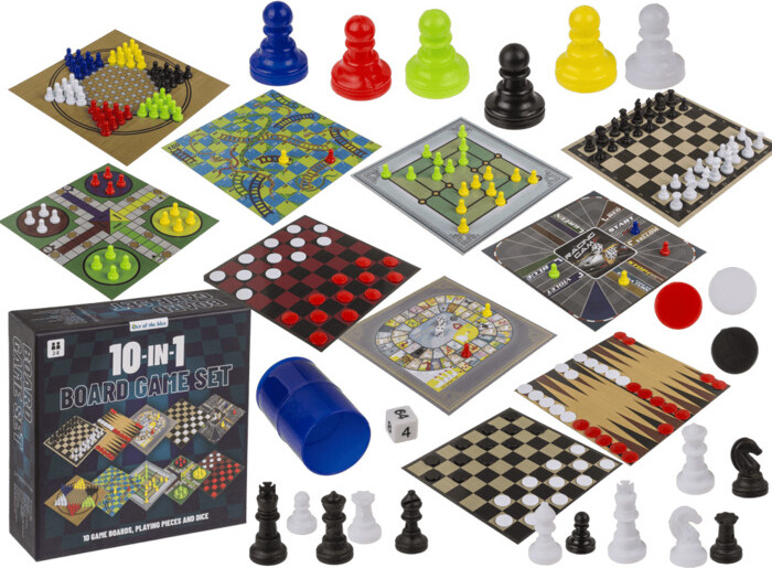 Out Of The Blue - Spillemagasin Med 10 Spil - For Hele Familien