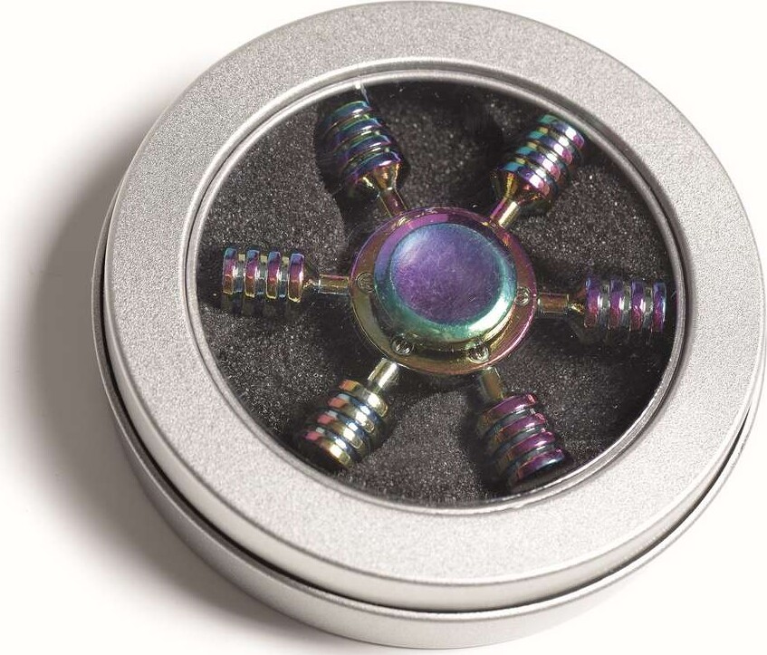 Spinners - Fidget Spinner I Metal - 6-arms