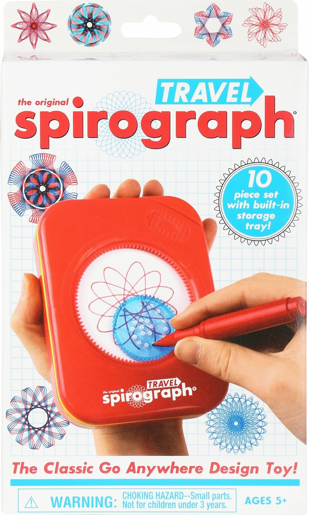 Spirograph Sæt - Travel Spiral Tegnesæt