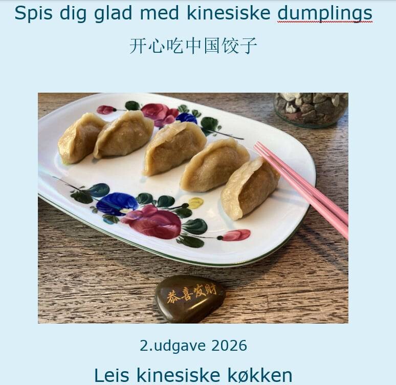 Spis Dig Glad Med Kinesiske Dumplings - Lei Hou - Bog