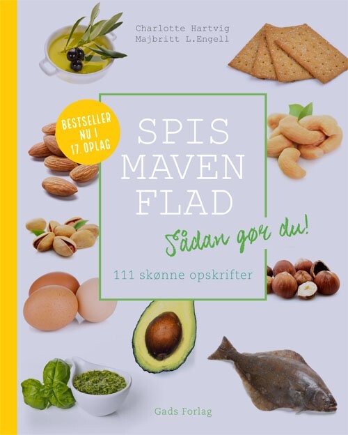 Billede af Spis Maven Flad - Charlotte Hartvig - Bog