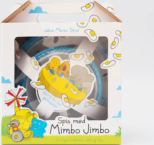 Spisesæt Til Børn - Spis Med Mimbo Jimbo