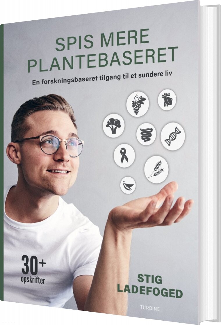 Billede af Spis Mere Plantebaseret - Stig Ladefoged - Bog