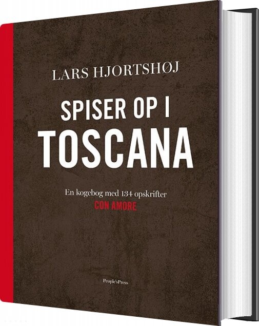 Billede af Spiser Op I Toscana - Lars Hjortshøj - Bog