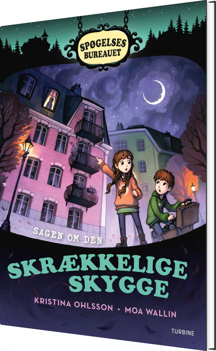 Billede af Spøgelsesbureauet. Sagen Om Den Skrækkelige Skygge - Kristina Ohlsson - Bog