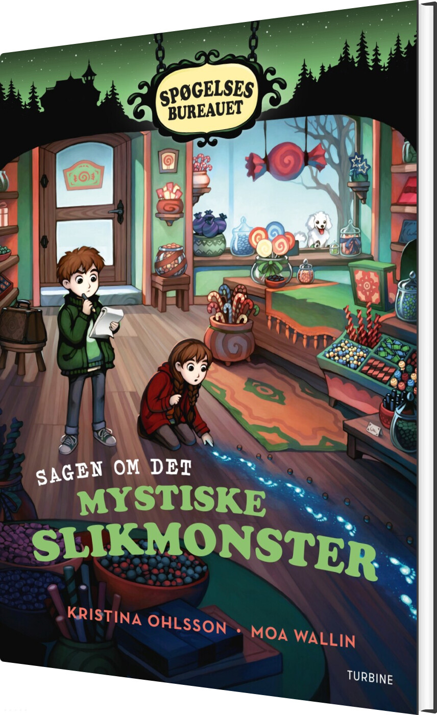 Billede af Spøgelsesbureauet. Sagen Om Det Mystiske Slikmonster - Kristina Ohlsson - Bog