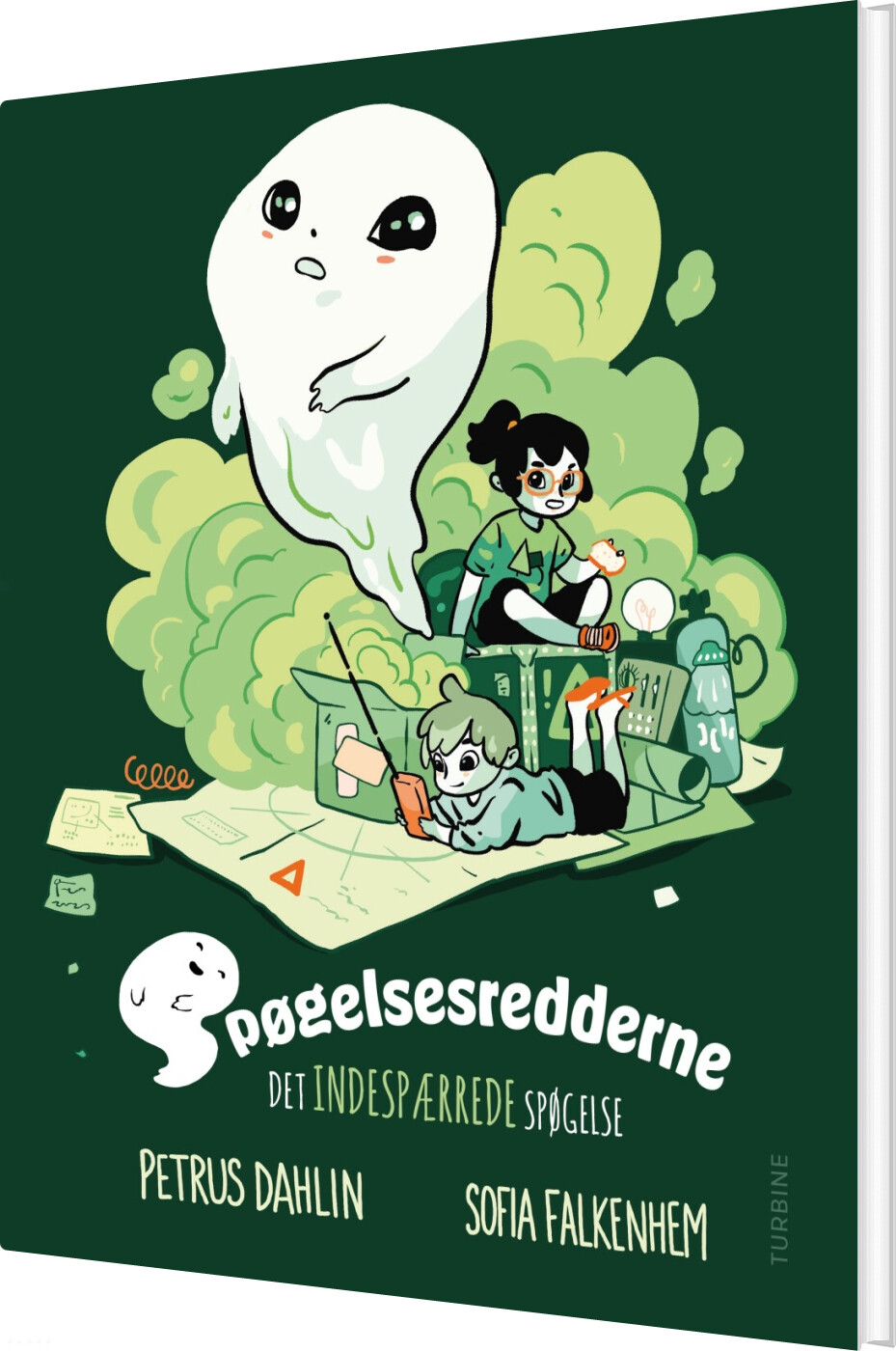 Billede af Spøgelsesredderne - Det Indespærrede Spøgelse - Petrus Dahlin - Bog