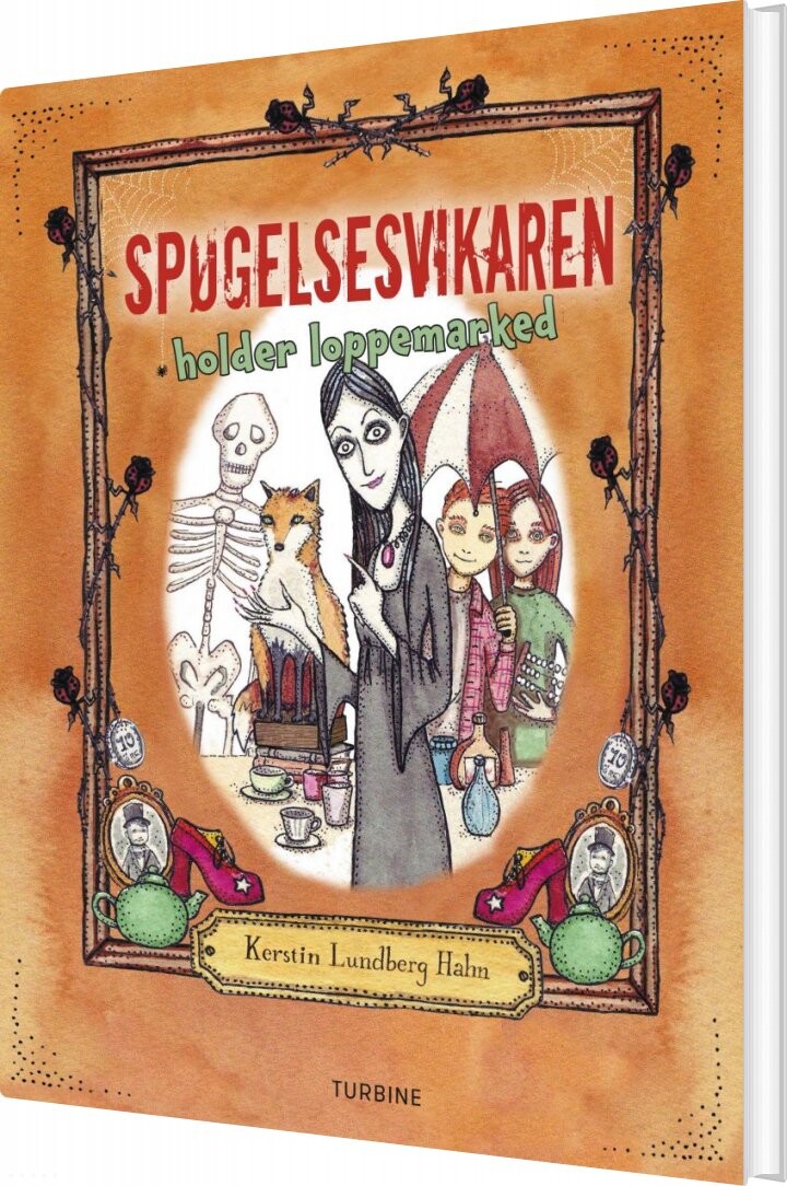 Billede af Spøgelsesvikaren Holder Loppemarked - Kerstin Lundberg Hahn - Bog