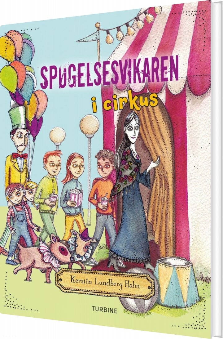 Billede af Spøgelsesvikaren I Cirkus - Kerstin Lundberg Hahn - Bog