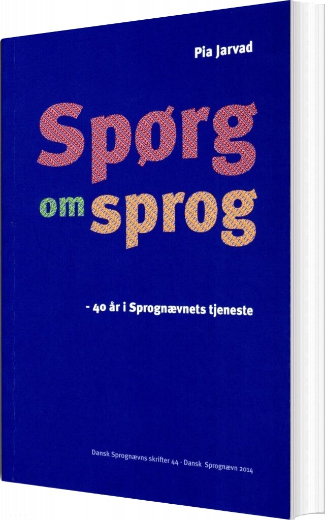 Billede af Spørg Om Sprog - Pia Jarvad - Bog
