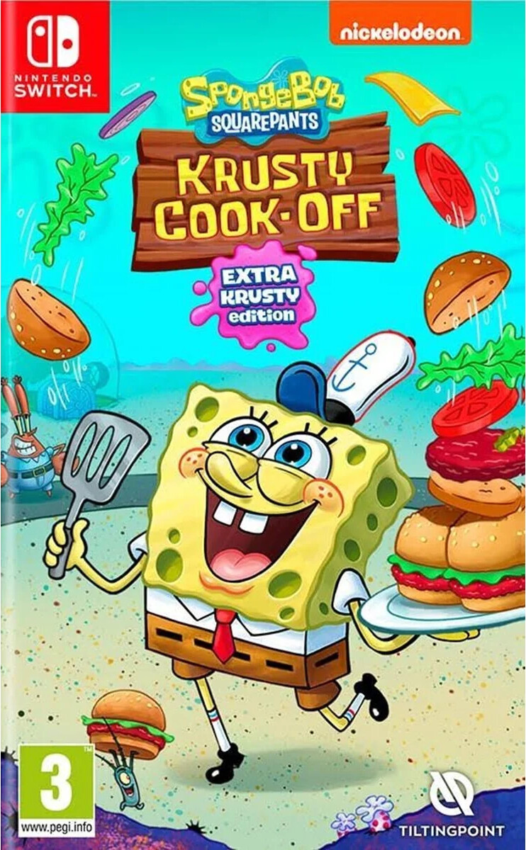 Spongebob: Krusty Cook-off - Kode I Boks  - Nintendo Switch