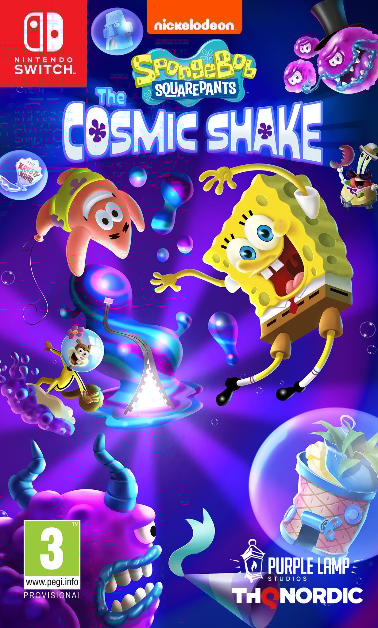 Spongebob Squarepants: The Cosmic Shake - Nintendo Switch - Platformer