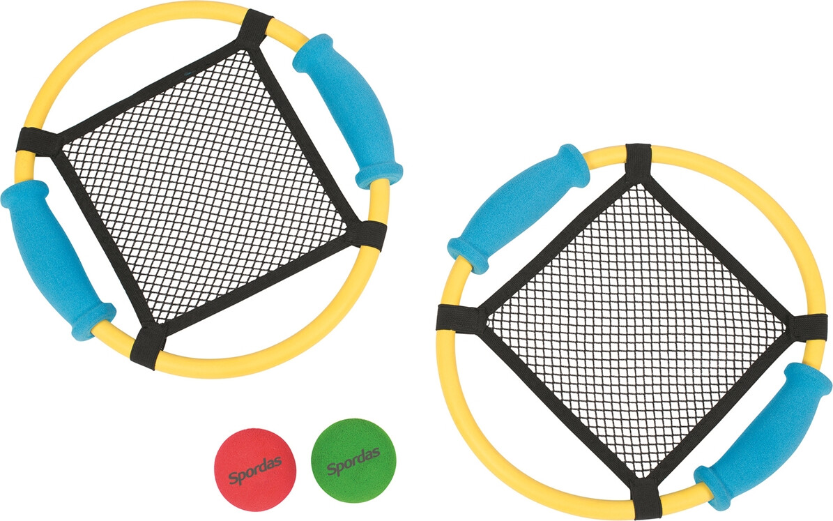 Spordas Mini Trampolin ketchersæt, 6 stk