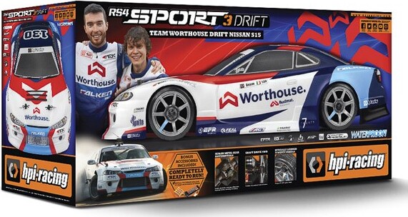 Hpi Racing - Drift Worthouse James Dean Nissan S15 Sport 3 Fjernstyret Bil - Hp120097