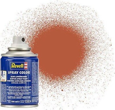 Revell - Spray Color Spraymaling - Brown Mat 100 Ml