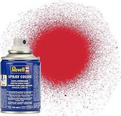 Revell - Spray Color Spraymaling - Fiery Red Silk 100 Ml
