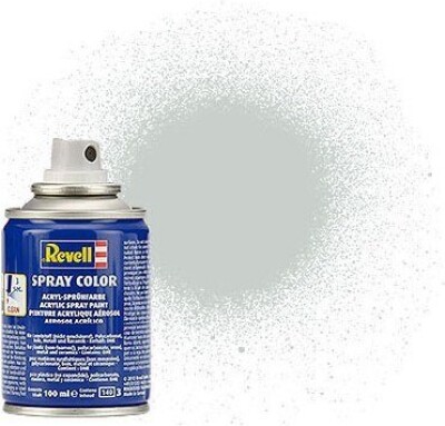 Revell - Spray Color Spraymaling - Light Grey Silk 100 Ml