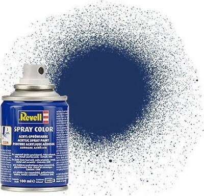 Revell - Spray Color Spraymaling - Rbr Blue Metallic 100 Ml