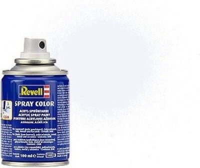 Revell - Spray Color Spraymaling - White Mat 100 Ml